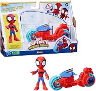 Spider-Man and His Amazing Friends Spider-Man Motorcycle and Figure 10 cm - Figures