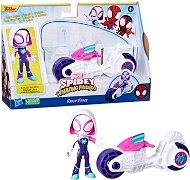 Spider-Man and His Amazing Friends Spider-Gwen Motorcycle and Figure 10 cm - Figures