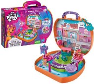 Figura szett My Little Pony Mini World Magic Maretime Bay játékszett bőröndben - Set figurek a příslušenství