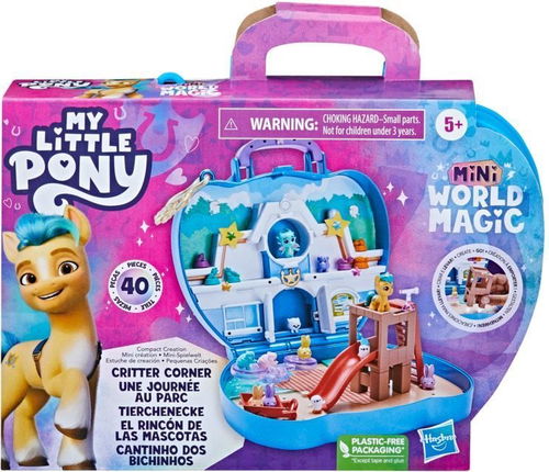 My Little Pony Toys Mini World Magic Critter Corner Compact