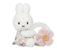 Chrastítko s korálky králíček Miffy Vintage Kytičky - Baby Rattle