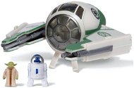 Star Wars - Small Vehicle - Jedi Starfighter - Yoda - Figures