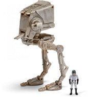 Star Wars - Small Vehicle - AT-ST - Hoth - Figures