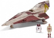 Star Wars - Medium Vehicle - Delta 7B Jedi Starfighter - Obi-Wan - Figuren