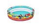 Detský bazén Bestway Bazénik Disney Princess trojkomorový 122 cm - Dětský bazén