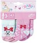 BABY born Socken (2 Paar) - 2 Varianten - 43 cm (WEARING POSITION) - Puppenkleidung