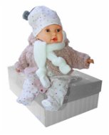 Antonio Juan 11019 Kika - valósághű baba hangokkal és puha szövet testtel - 27 cm - Játékbaba