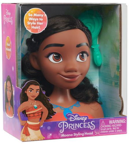 Disney Princess Moana, Stylingová hlava Mini - Styling Head