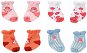 Puppenkleidung Baby Annabell Socken, weiß und rosa, 43 cm - Oblečení pro panenky