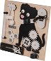 3TOYSM Manual board - Hugo kutya, fekete - Activity board