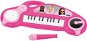 Hudobná hračka Lexibook Barbie zábavné elektronické klávesy so svetlami a mikrofónom - Hudební hračka