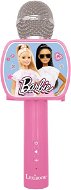 Lexibook Mikrofon Barbie Bluetooth Karaoke s vestavěným reproduktorem a stojanem Smartphone - Children’s Microphone