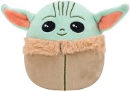 Plüss Squishmallows Csillagok háborúja - Baby Yoda (Grogu) 13 cm - Plyšák