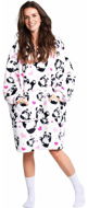 Cozy Noxxiez Panda - warme TV-Sweatshirt-Decke für Jugendliche und Erwachsene - Fernsehdecke