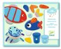 DJECO Súprava s plastelínou – Morské zvieratká - Kreatívne tvorenie
