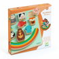 DJECO Rainbow Holzpuzzle und Balancierspiel - Steckpuzzle