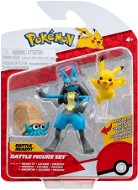 Pokémon 3 ks – Omanyte, Pikachu, Lucario - Figúrky