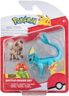 Pokémon 3db - Rockruff, Bellossom, Vaporeon - Figura