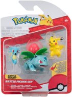 Pokémon 3ks - Pikachu, Horsea, Ivysaur - Figurky