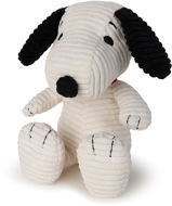 Soft Toy Snoopy Sitting Corduroy Cream 19cm - Plyšák