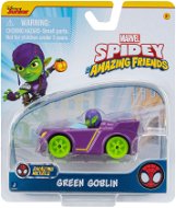 Spidey Spider-Man öntött fém autó 7,5 cm - Green Goblin - Fém makett