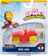 Spidey Spider-Man öntött fém autó 7,5 cm - Iron Man - Fém makett
