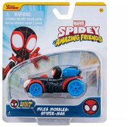 Spidey Spider-Man öntött fém autó 7,5 cm - Miles Morales - Fém makett