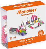 Mini Waffle Constructor Rosa 140 Stück - Bausatz