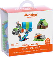 Mini Waffle Farmář 90 ks - Building Set