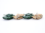 Metal tank for batteries 1pc - Metal Model