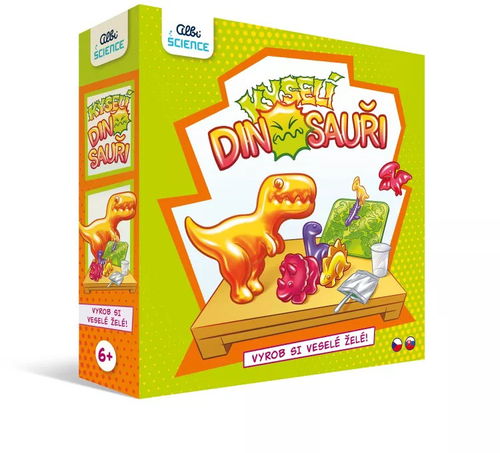 Kyselí dinosauři - Vyrábění pro děti - Hlavní obrázek