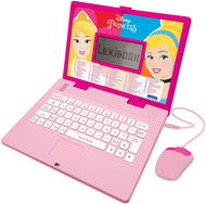 Dvojjazyčný vzdělávací notebook Disney Princezny – 124 aktivit (EN/CZ) - Dětský notebook