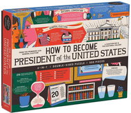 GALISON Reversible puzzle How to become President of the United States 500 pieces - Jigsaw Puzzle