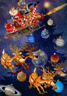 BLUEBIRD Puzzle Christmas 1500 pieces Santa Claus is coming! 1500 pieces - Jigsaw Puzzle