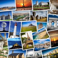 GRAFIKA Square Puzzle Art - Sailing through France 1000 pieces - Jigsaw Puzzle