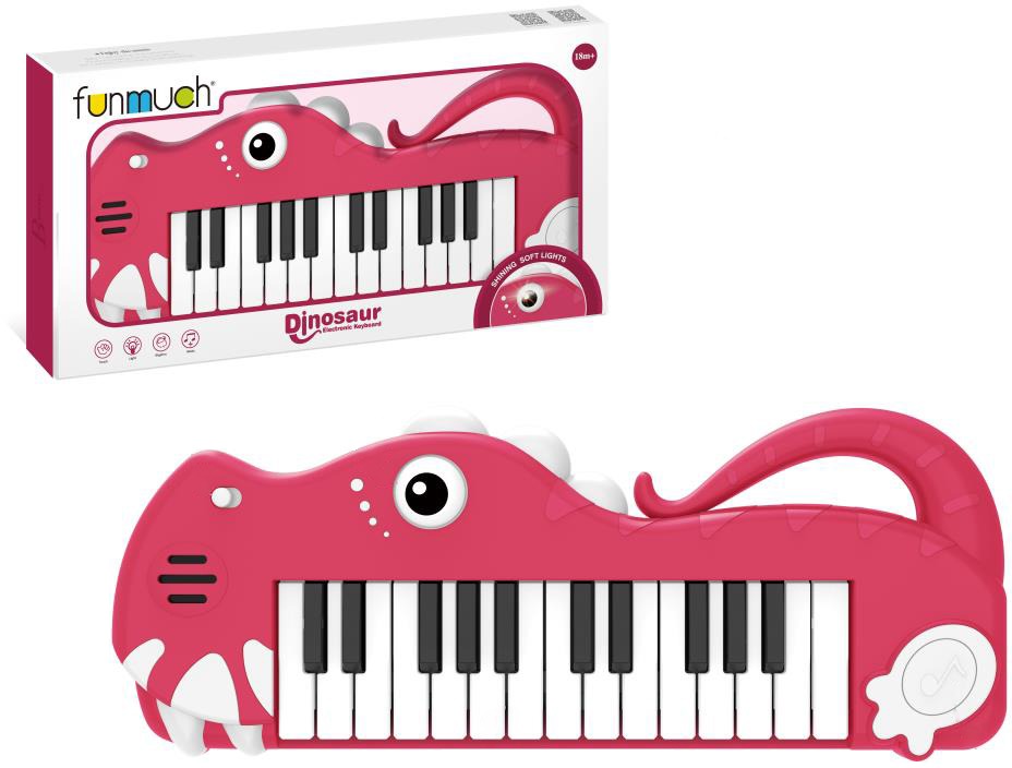 Dinoszaurusz Elektronikus Szintetizátor, rózsaszín