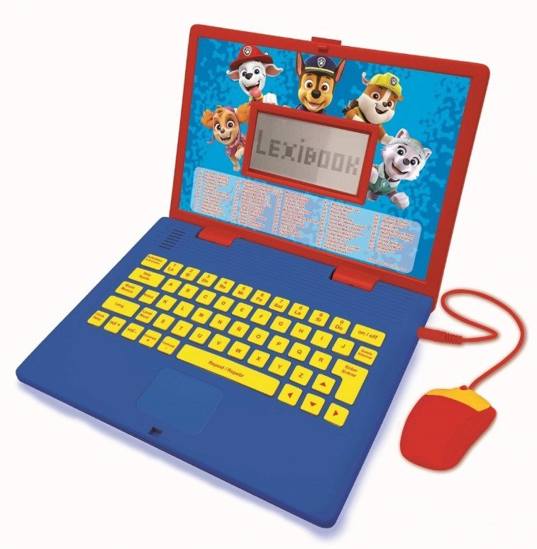 Lexibook Mancs őrjárat oktató laptop, magyar/angol nyelvű, 130 tevékenység színes képekkel