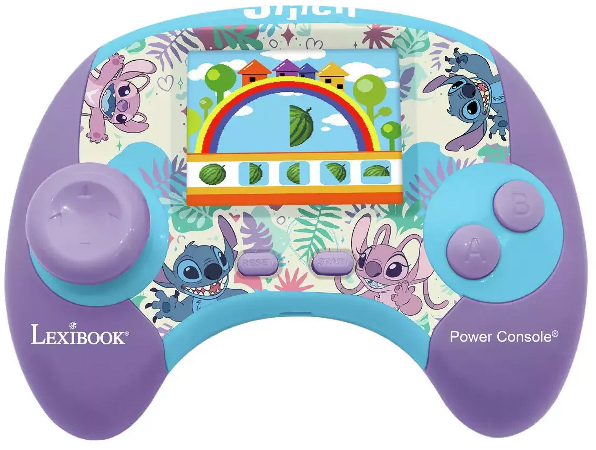 Lexibook Disney Stitch Oktató játékkonzol, magyar/angol nyelvű, 100 aktivitással