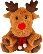 Warm reindeer with scarf - Soft Toy