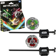 Beyblade X and Star Wars Collab Luke Skywalker 4-80B vs. Darth Vader 4-60B - Game Set
