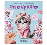 BSCOOL Dressing up a Kitten - Kids Stickers