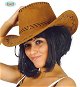 Klobouk kovboj - šerif - western, dospělý - Hat