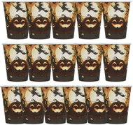 Guirca pumpkin, pumpkin, witch, halloween, paper, 12 pcs, 355 ml - Drinking Cup