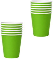GODAN Kelímky zelené 250 ml - 12 ks - Drinking Cup