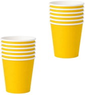 GODAN Kelímky žluté 250 ml - 12 ks - Drinking Cup
