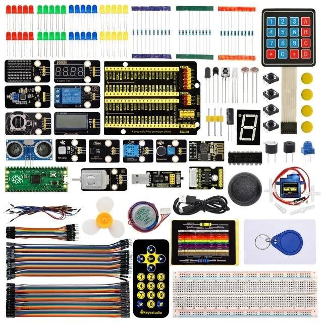 Keyestudio Arduino Raspberry PI Pico Super startovací sada - Stavebnice ...
