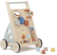 Kid's Concept Wooden walker with activities Edvin - Baby Walker