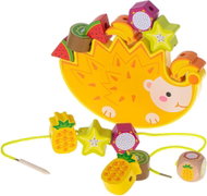 Kik Hedgehog lacing toy 2-in-1 - Balance Game