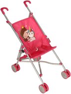 KIK KX4651 Dětský skládací kočárek pro panenky růžový - Doll Stroller