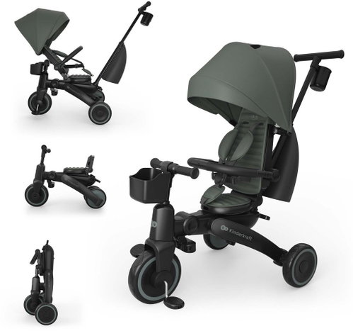 Kinderkraft Tříkolka Jazz 3 Green, 9 m+ - Tříkolka - Hlavní obrázek